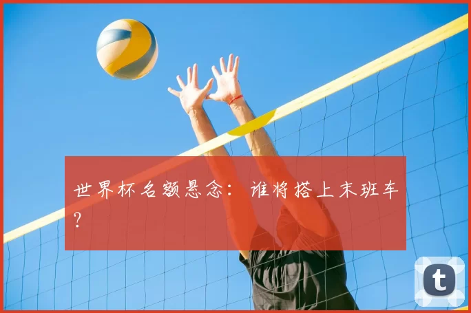 世界杯名额悬念：谁将搭上末班车？