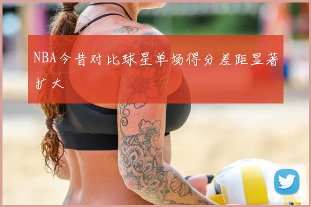 NBA今昔对比球星单场得分差距显著扩大