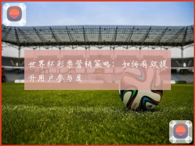 世界杯彩票营销策略：如何有效提升用户参与度